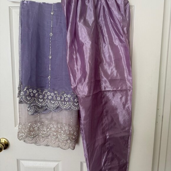 Pakistani Indian Shalwar Kameez Punjabi suit - Picture 6 of 13